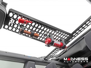 Ford Bronco Molle Mounting Panel - Overhead - Rough Country - 4 Door - With Dome Light